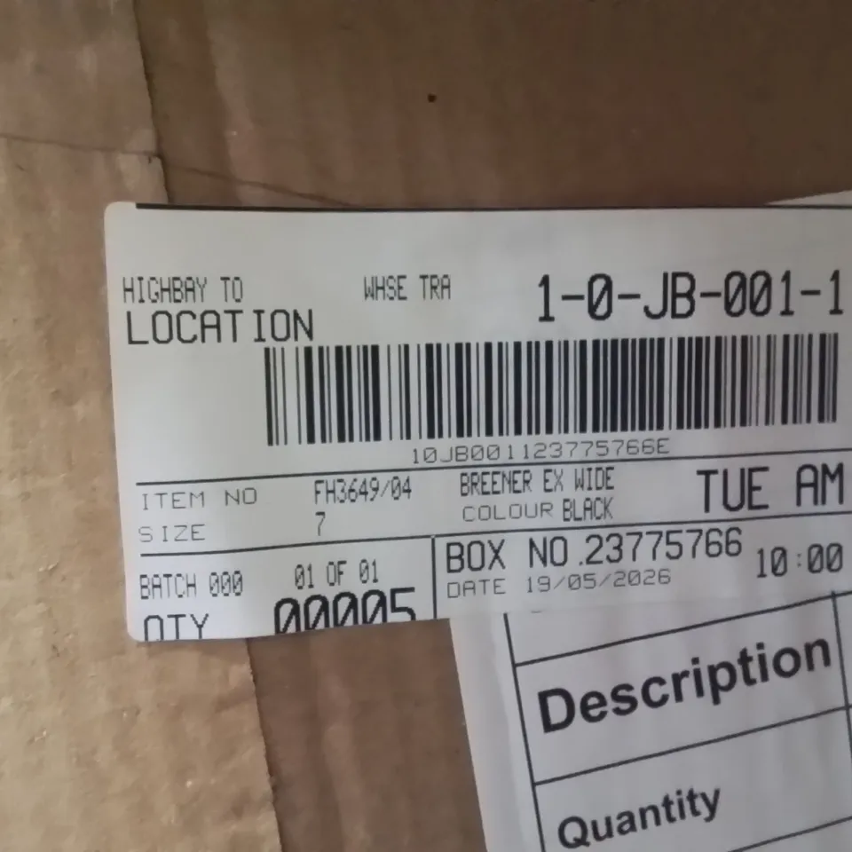 BOXED BRAND NEW APPROXIMATELY 5 SIMPLY BE BREENER WIDE SHOES BLACK SIZE 7