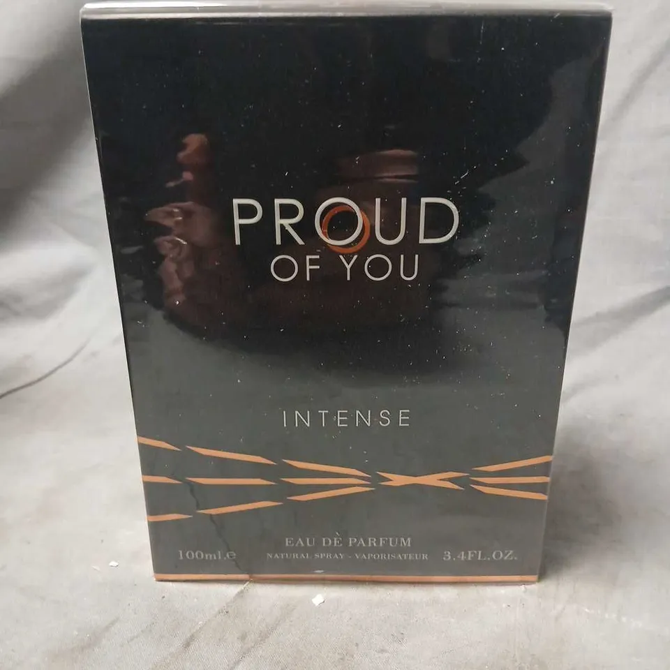 BOXED AND SEALED PROUD OF YOU INTENSE EAU DE PARFUM 100ML