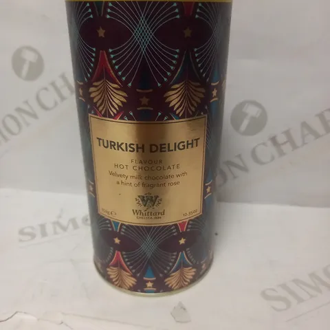 LOT OF 12 WHITTARD OF CHELSEA LIMITED EDITION TURKISH DELIGHT FLAVOUR HOT CHOCOLATE 350G