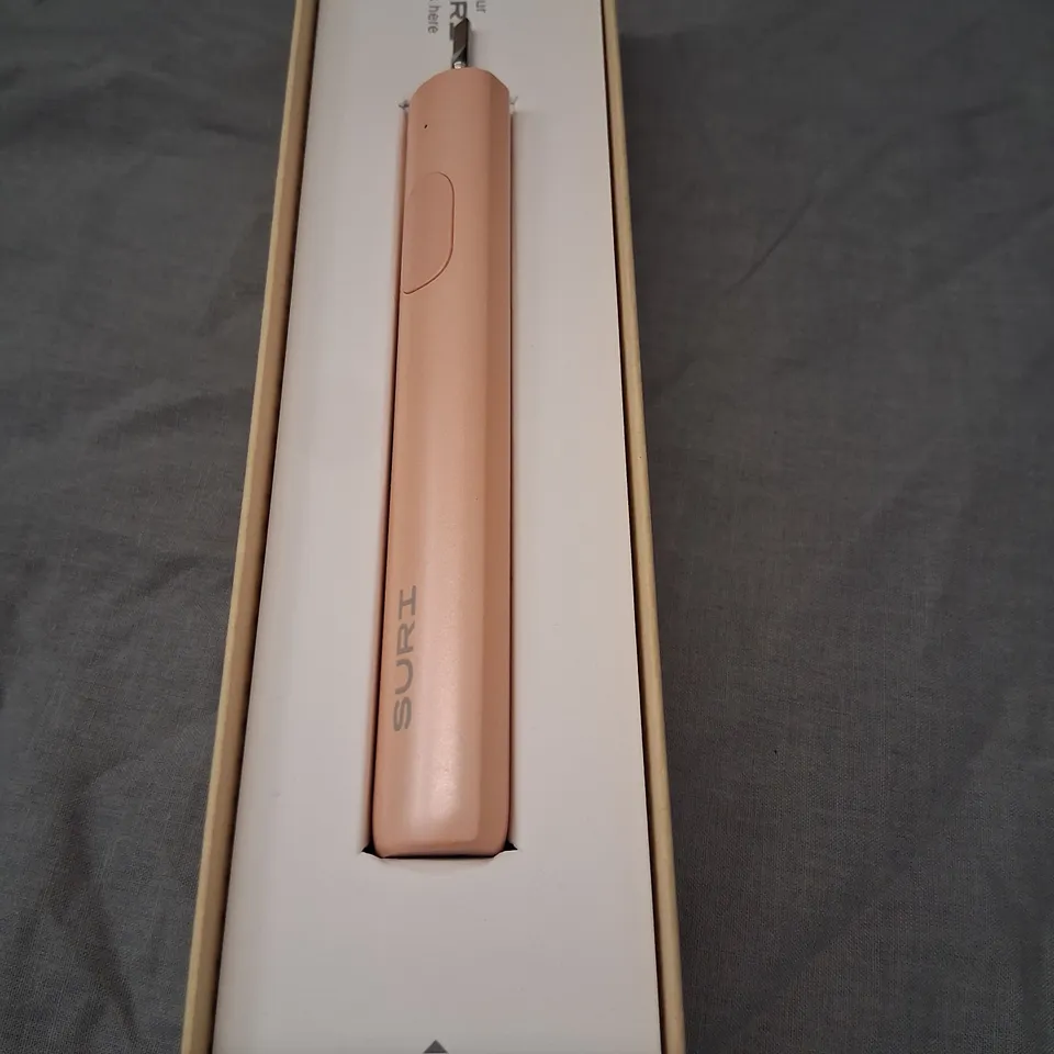 BOXED SURI SUSTAINABLE SONIC TOOTHBRUSH SUNSET BLOOM 