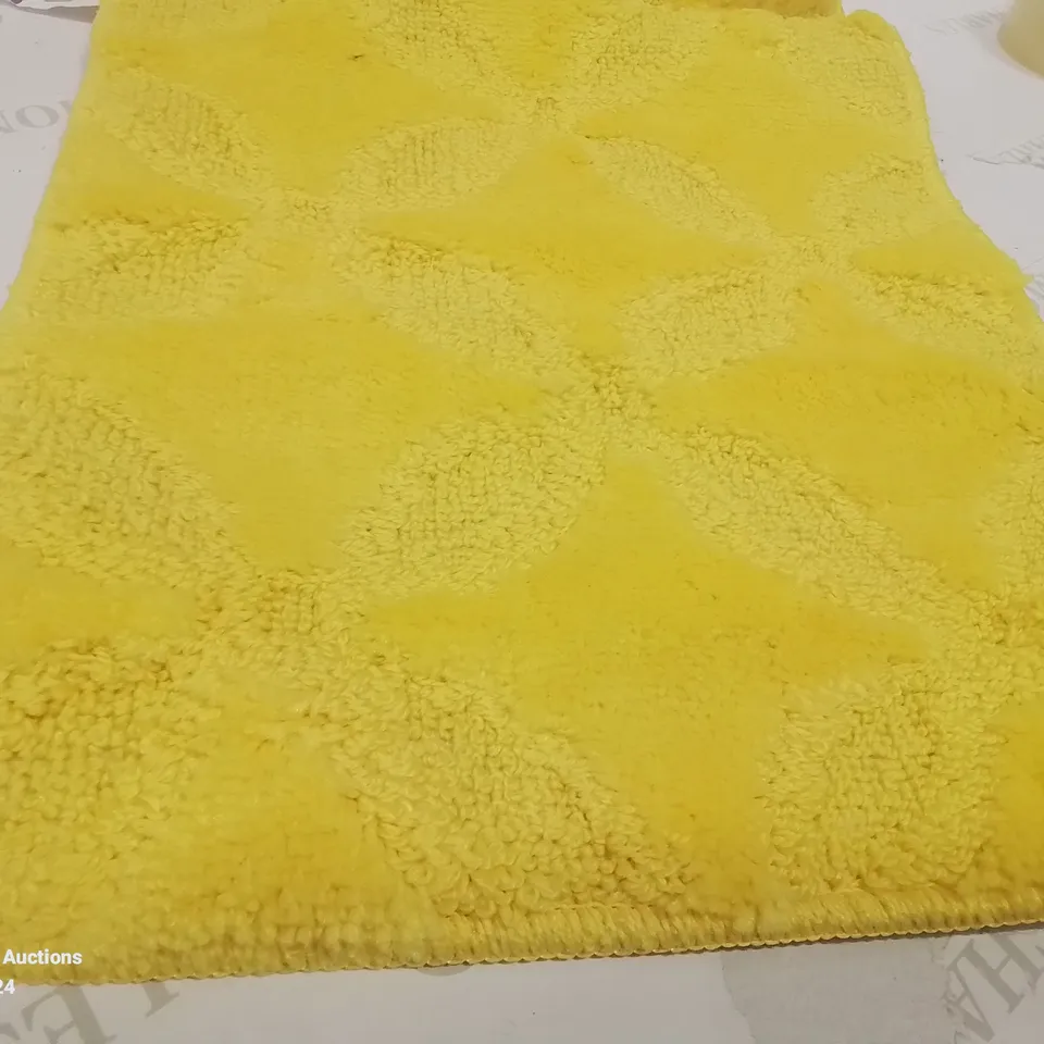 BRAND NEW PACO HOME 880 YELLOW 40X55CM BATH MAT