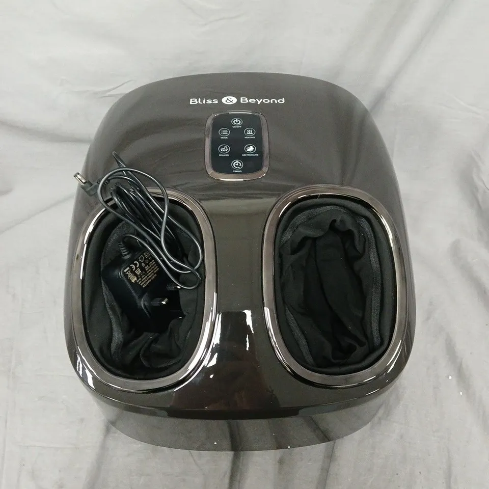 BOXED BLISS & BEYOND AEROCOMFORT FOOT MASSAGER