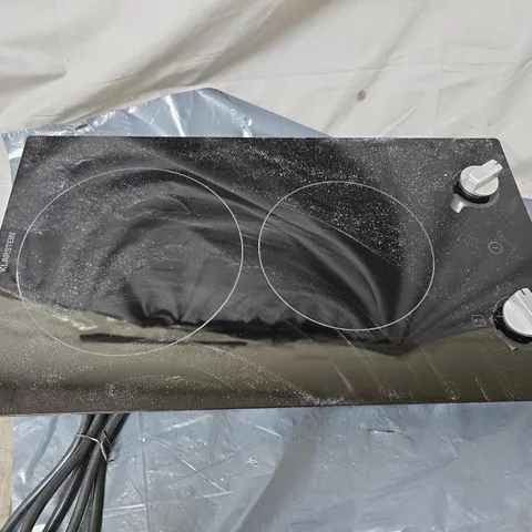 KLARSTEIN EASYCOOK CERAMIC HOB WITH MANUAL. BOXED