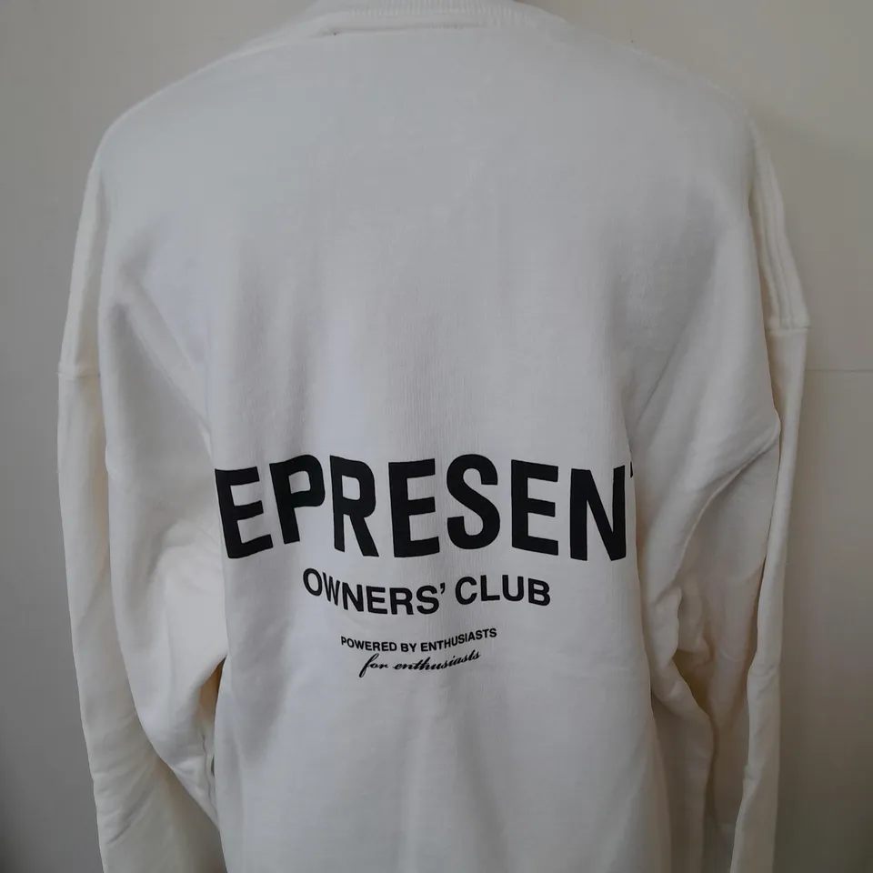 REPRESENT OWNERS CLUB SWEATER SIZE M