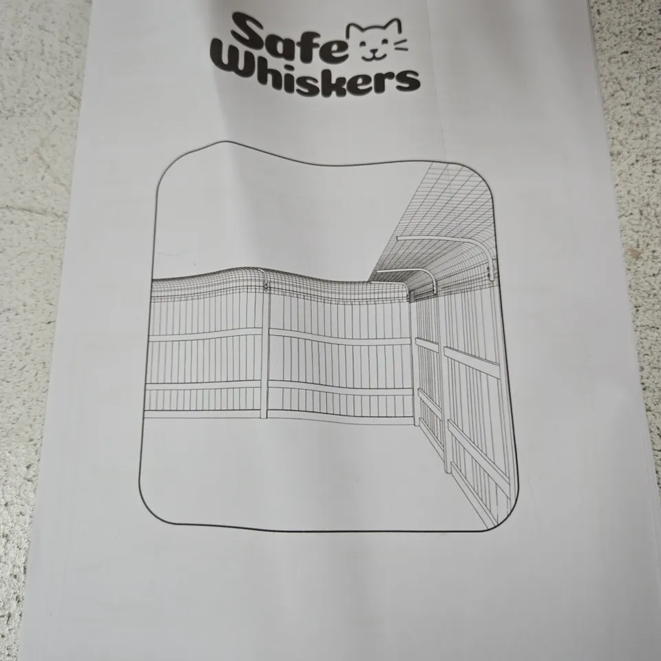 SAFE WHISKERS PET FENCE BARRIER (BOXED)