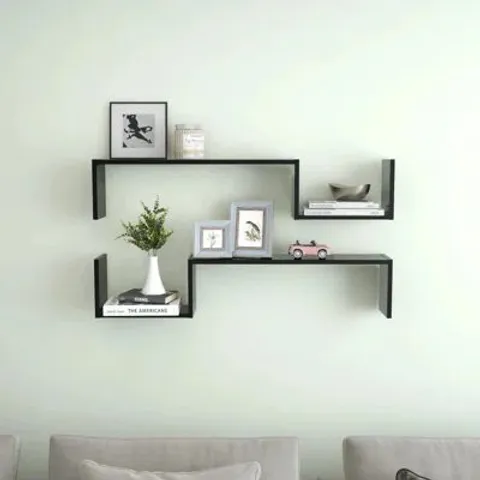 BOXED LOEY WALL SHELVES -SET OF 2-