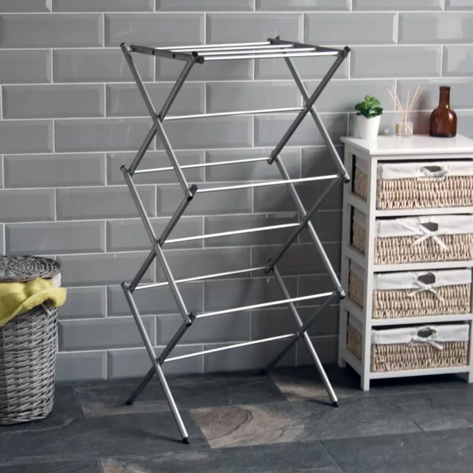 BOXED FOLDING DRYING RACK - 1 BOX