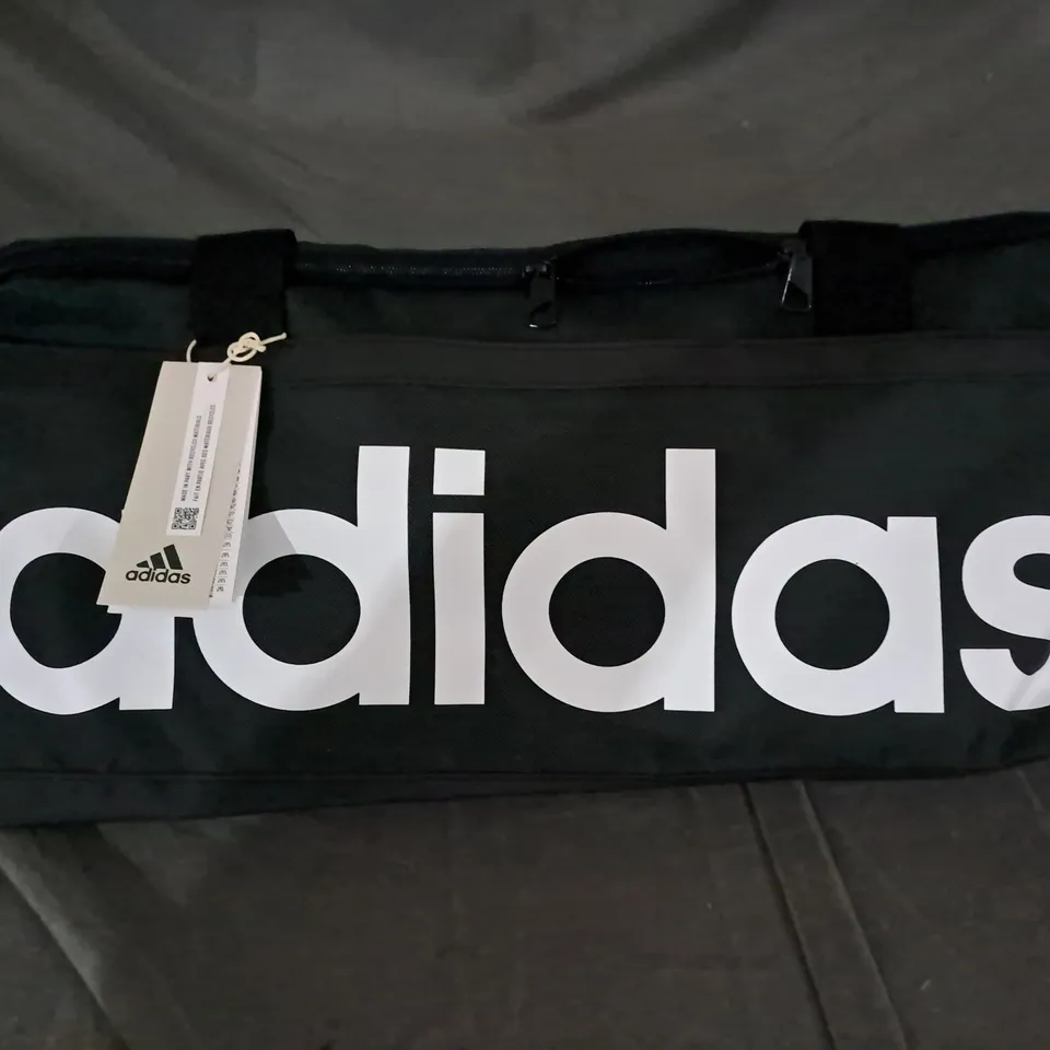 ADIDAS BLACK LOGO DUFFEL BAG