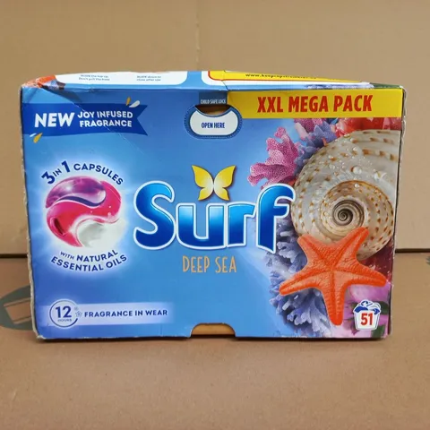 SURF DEEP SEA 3-IN-1 LAUNDRY CAPSULES β XXL MEGA PACK