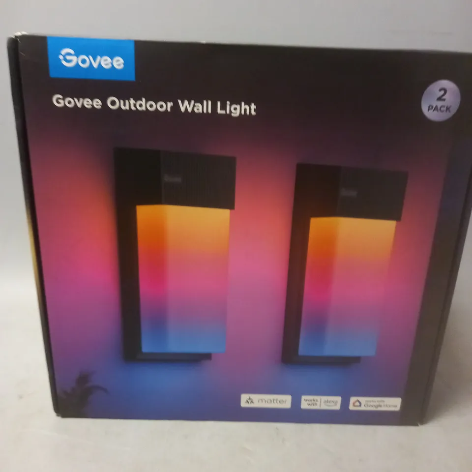 SEALED GOVEE OUTDOOR WALL  LIGHT