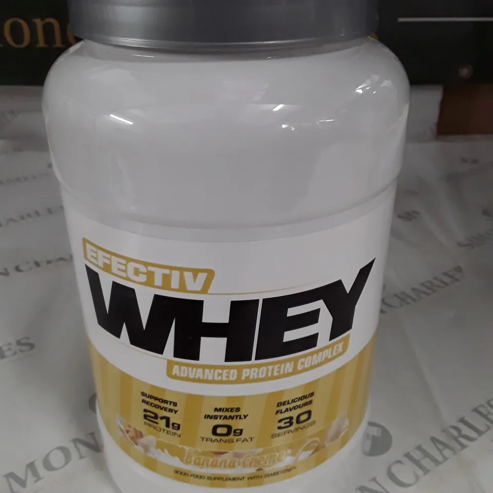 EFECTIV WHEY PROTEIN COMPLEX - BANANA CREME 900G