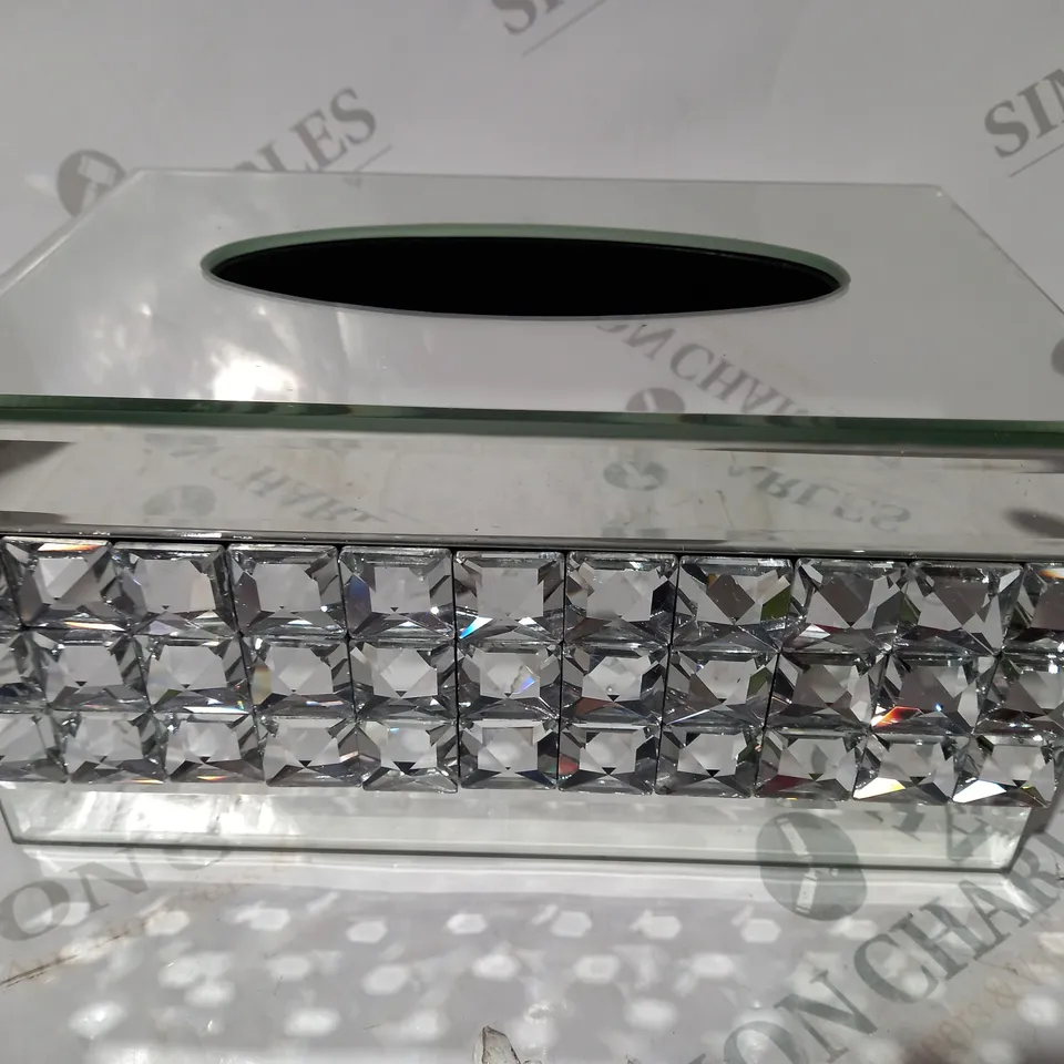 JM BY JULIEN MACDONALD CRYSTAL TISSUE BOX