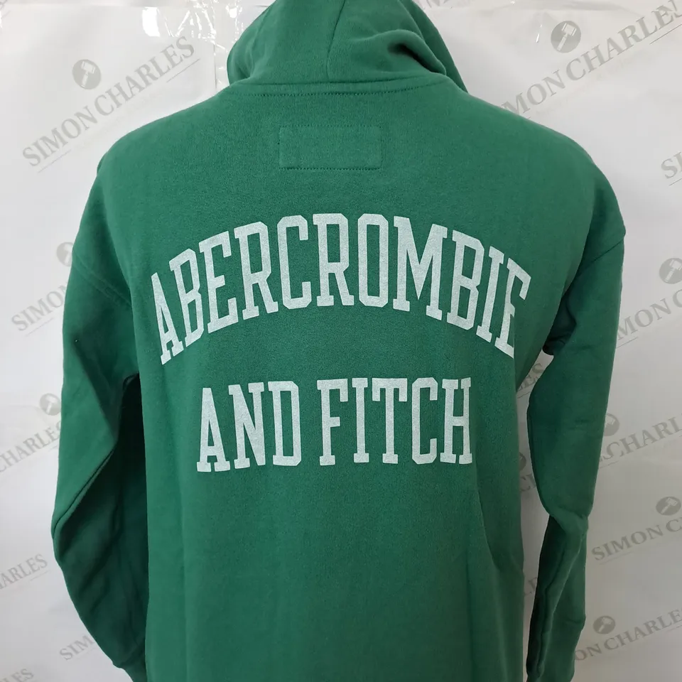 ABERCROMBIE AND FITCH LOGO HOODIE SIZE 9-10 YEARS - KIDS