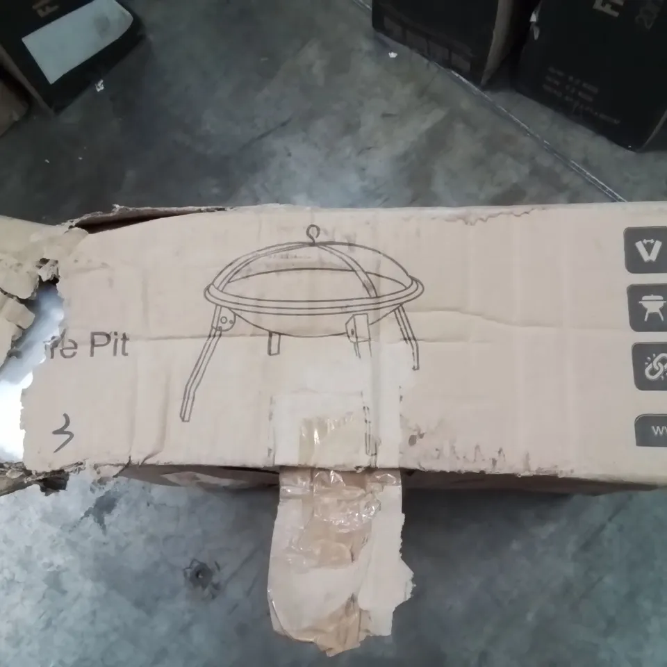 BOXED KEPLIN FOLDING FIRE PIT