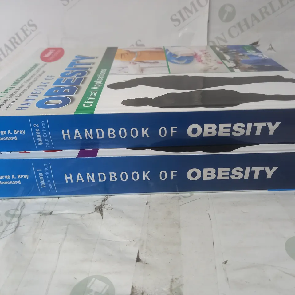 HANDBOOK OF OBESITY VOLUME 1 & 2 BY GEORGE A BRAY AND CLAUDE BOUCHARD
