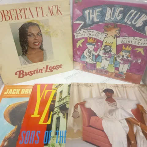 APPROXIMATELY 10 ASSORTED VINYL'S FROM VARIOUS ARTISTS TO INCLUDE FREDA PAYNE, THE UNDISPUTED TRUTH, BLACK BLOOD ETC