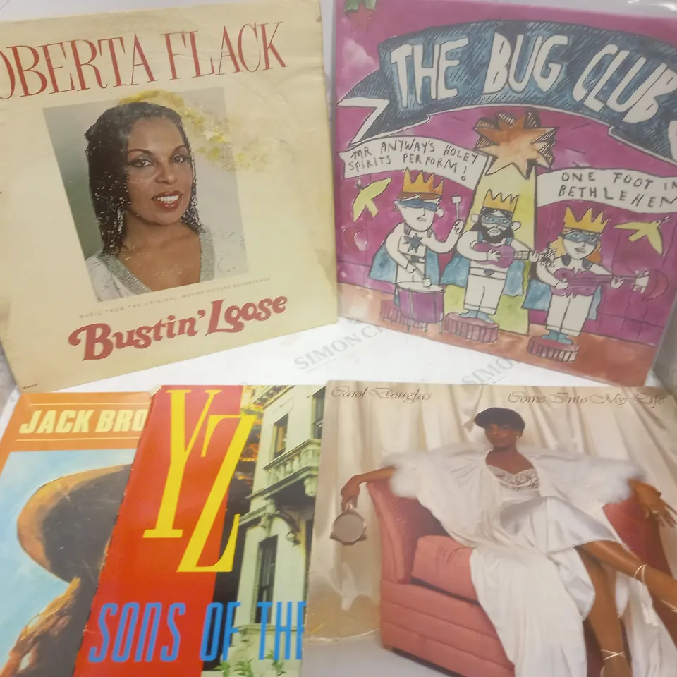 APPROXIMATELY 10 ASSORTED VINYL'S FROM VARIOUS ARTISTS TO INCLUDE FREDA PAYNE, THE UNDISPUTED TRUTH, BLACK BLOOD ETC 