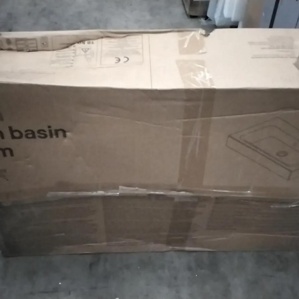 BOXED DUALA RESIN BASIN 80CM 