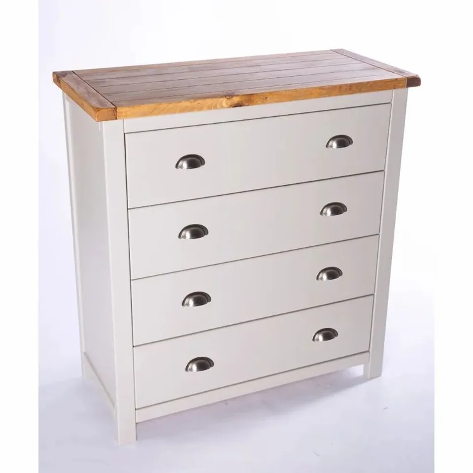 ORIAN 4 DRAWER CHEST KNOB COLOUR CHROME
