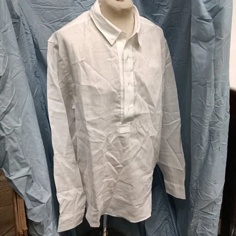 ORLEBAR BROWN PERCY WHITE SHIRT – SIZE L