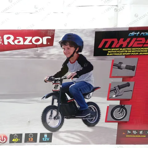 BOXED RAZOR DIRT ROCKET MX125 BIKE
