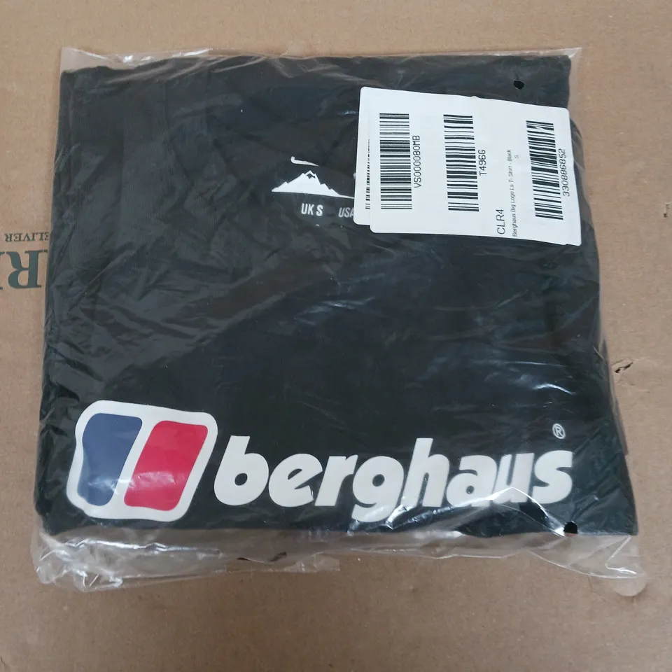 BERGHAUS BIG LOGO LS T-SHIRT - S