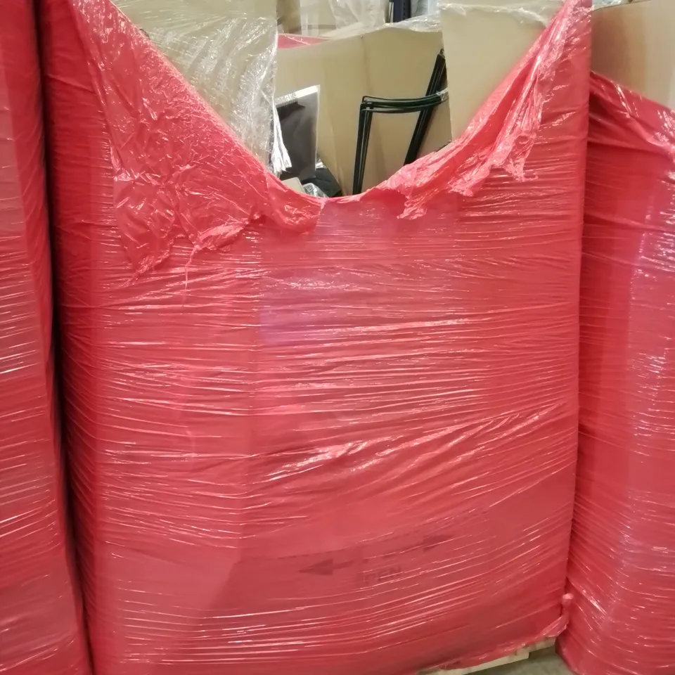 PALLET OF ASSORTED ITEMS INCLUDING PREMIUM KING AIR BED, TOILET SEAT, MULTIFUNCTIONAL FOOD PROCESSOR, SUITCASE