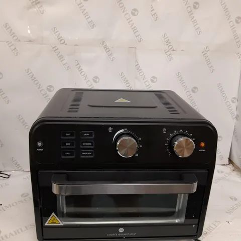 BOXED COOK'S ESSENTIAL 21-LITRE AIRFRYER OVEN IN BLACK
