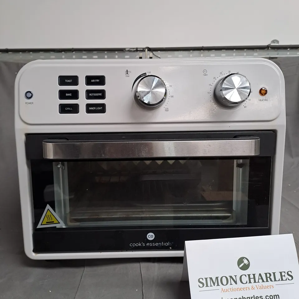 BOXED COOK'S ESSENTIAL AIR FRYER OVEN IN COOL GREY
