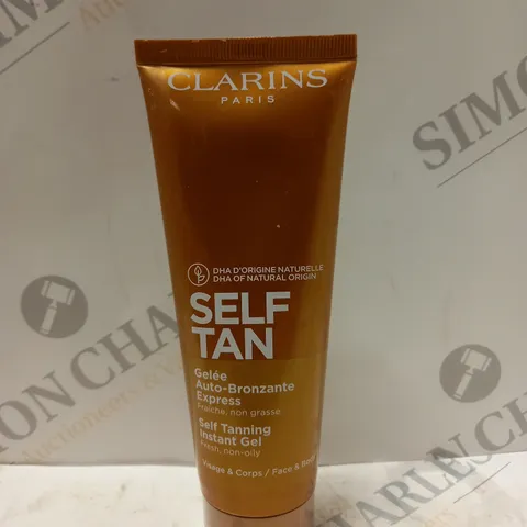 SET OF 2 CLARINS PARIS SELF TAN INSTANT GEL