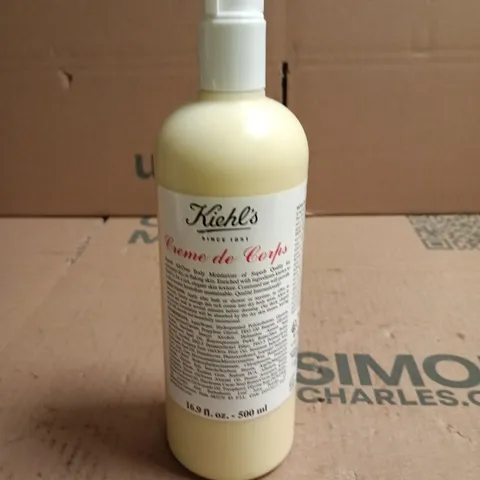 KIEHL'S CRÈME DE CORPS BODY MOISTURISER – 500 ML (PUMP BOTTLE)