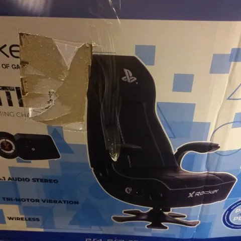 BOXED X ROCKER INFINTI + 4.1 GAMING CHAIR - COLLECTION ONLY