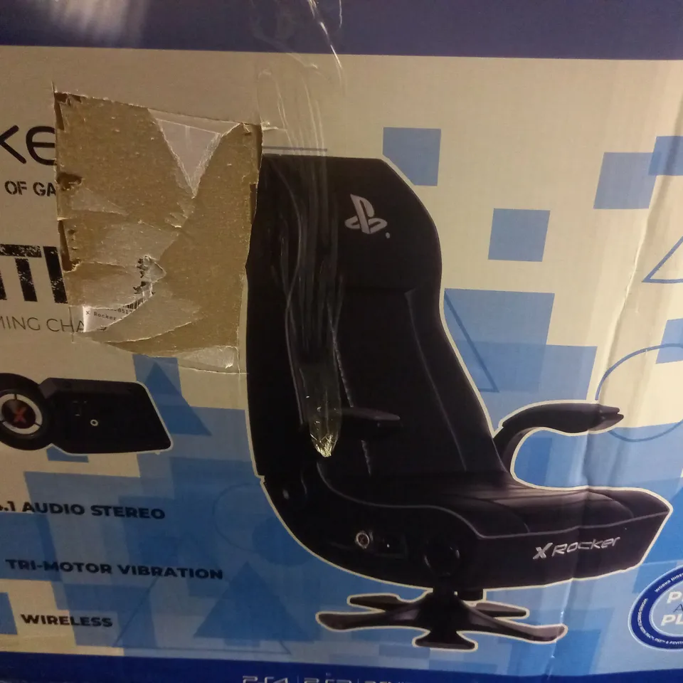 BOXED X ROCKER INFINTI + 4.1 GAMING CHAIR - COLLECTION ONLY