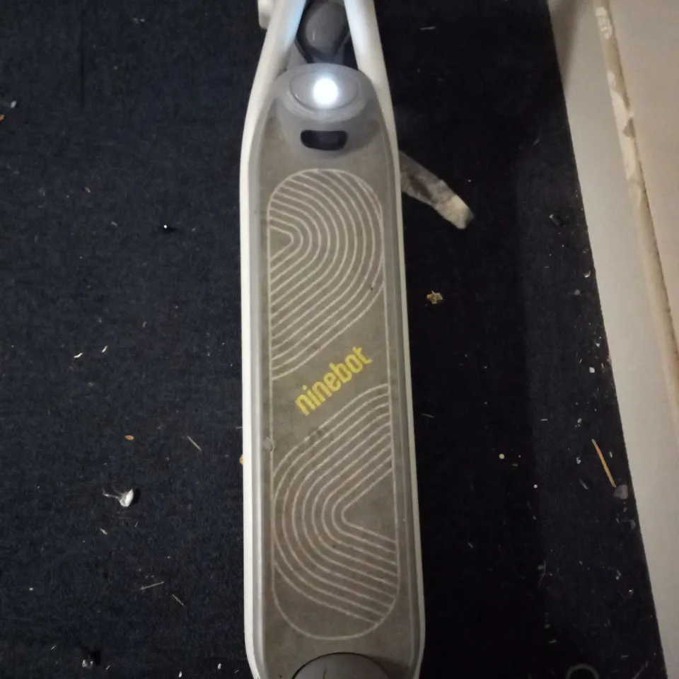 NINEBOT ELECTRIC SCOOTER IN WHITE - COLLECTION ONLY
