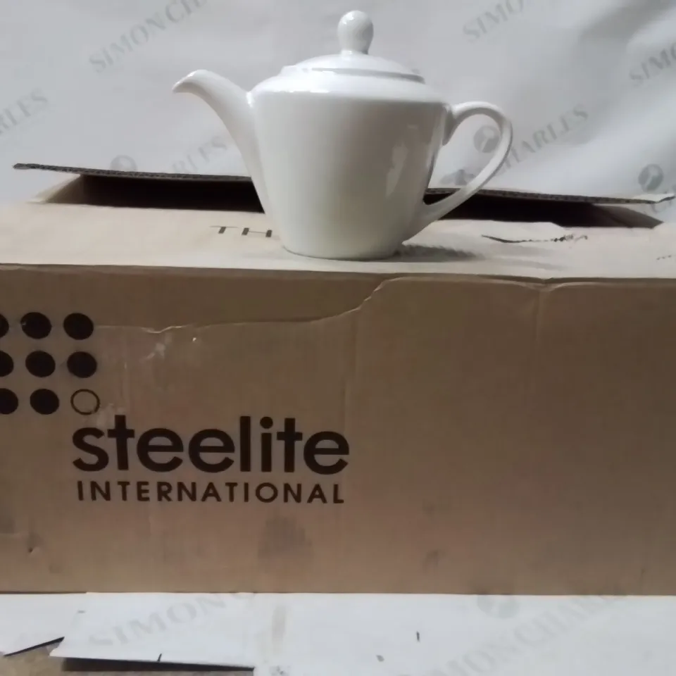 BOXED STEELITE SIMPLICITY WHITE TPOT HARMONY APPROXIMATELY 6