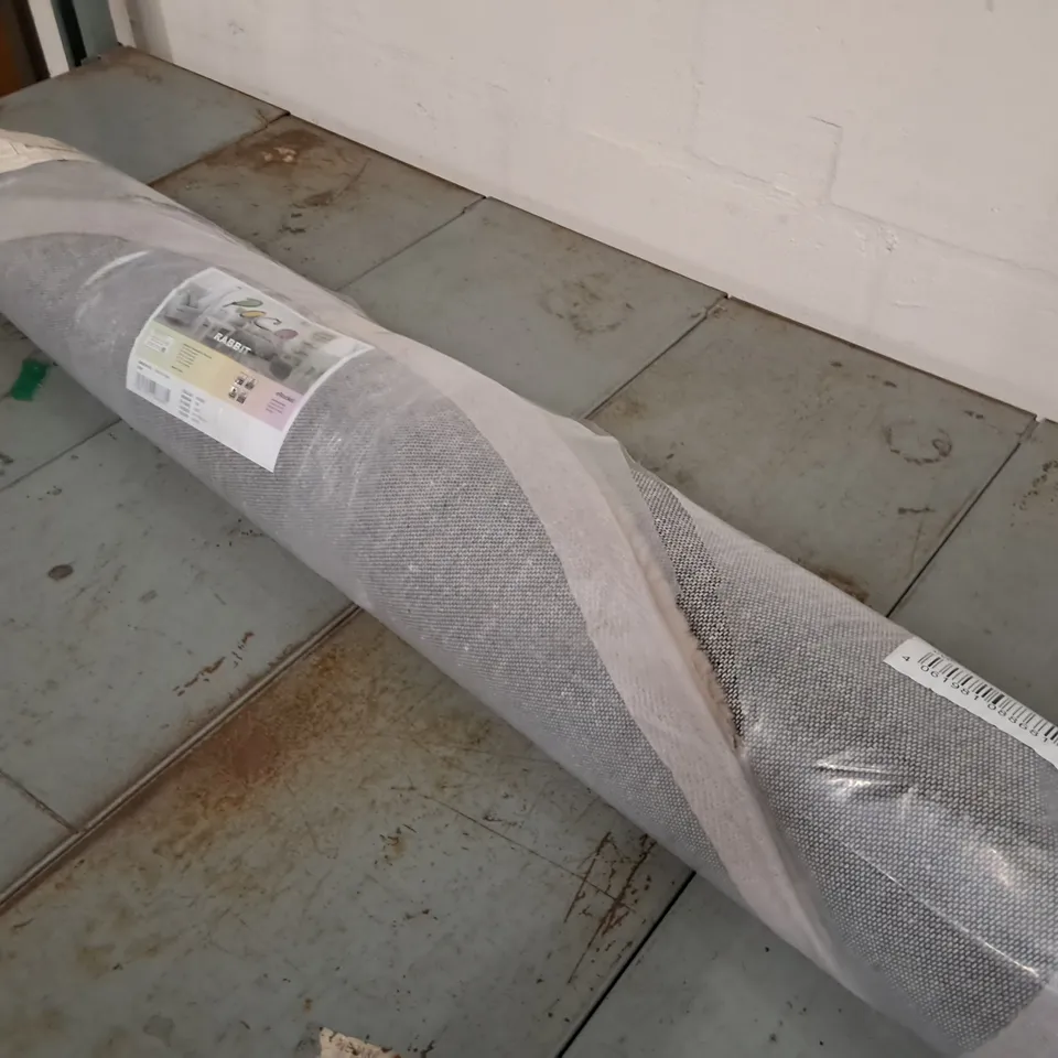 BRAND NEW PACO RABBIT BEIGE ROUND RUG - 3' 11"