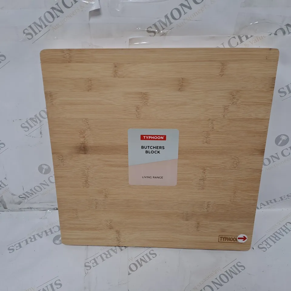 MASON CASH 37CM SQUARE BAMBOO BUTCHERS BLOCK  RRP £25