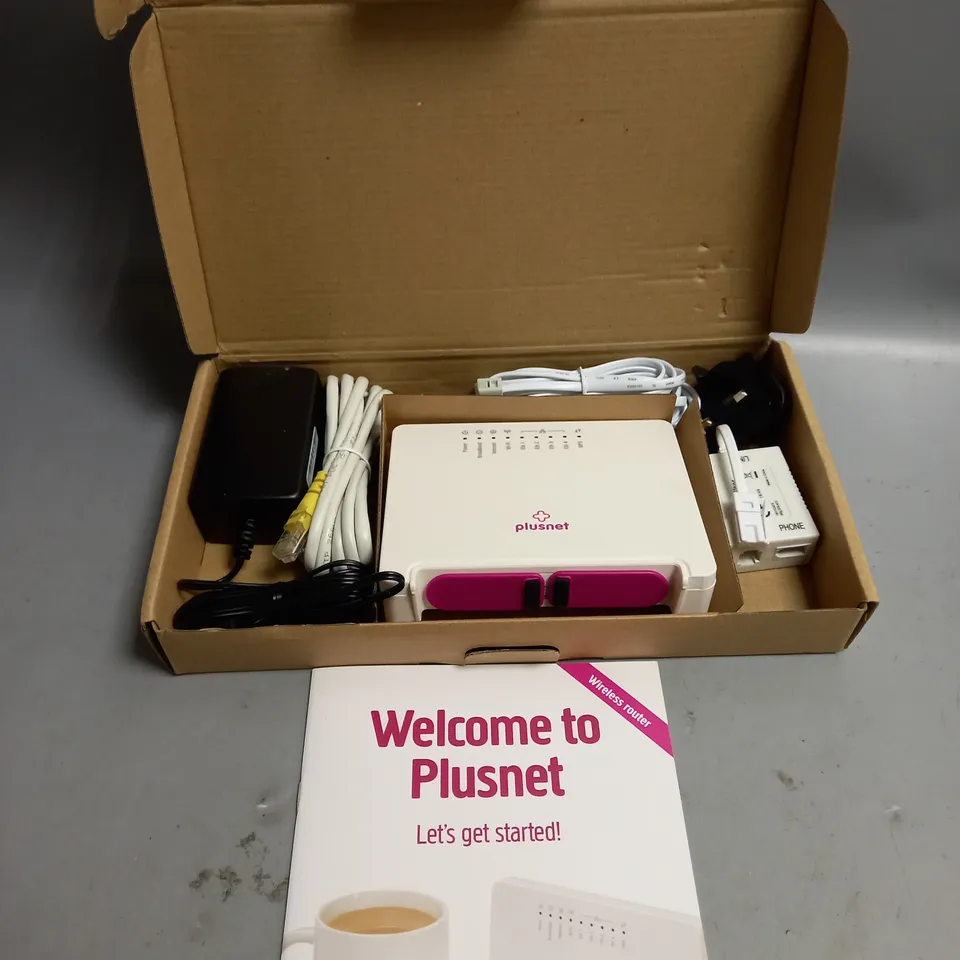 BOXED PLUSNET MODEM WIFI KIT