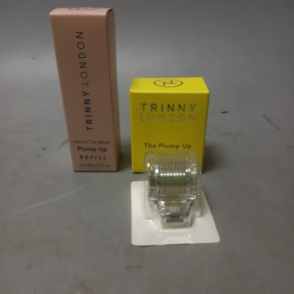 TRINNY LONDON PEPTIDE+ HA SERUM PLUMP UP REFILL 30ML AND THE PLUMP UP MICRONEEDLE REPLACEMENT HEAD