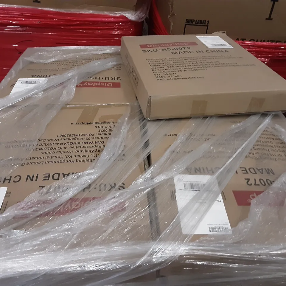 PALLET OF 65 BOXED DISPLAY4TOP3 TIER GARDEN RACK