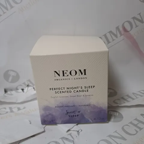 NEOM ORGANICS PERFECT NIGHT SLEEP SCENTED CANDLE - LAVENDER