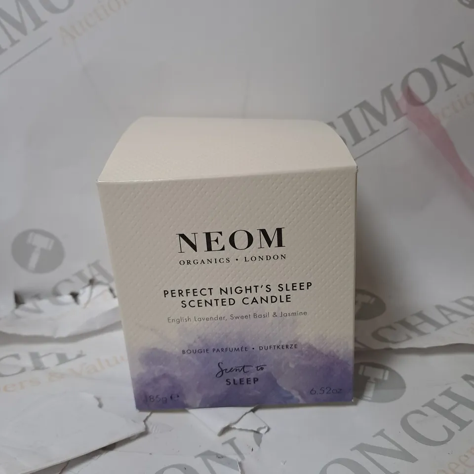 NEOM ORGANICS PERFECT NIGHT SLEEP SCENTED CANDLE  - LAVENDER