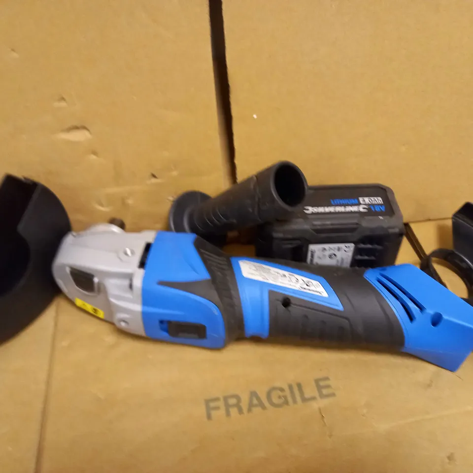 SILVERLINE 980960 18V CORDLESS 115MM ANGLE GRINDER