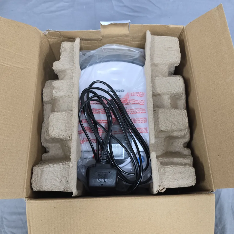 LENCO SCD-24TR STEREO FM RADIO WITH CD PLAYER – BOXED