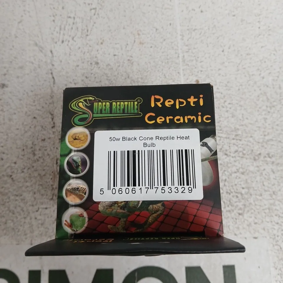 SUPER REPTILE REPTI CERAMIC 50W HEAT BULB – BULK PACK OF APPROXIMATELY 45