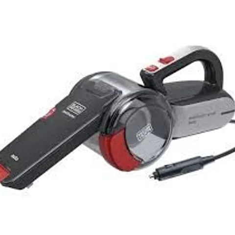 BOXED BLACK + DECKER PV1200AV DUSTBUSTER PIVOT CAR VACUUM 12V