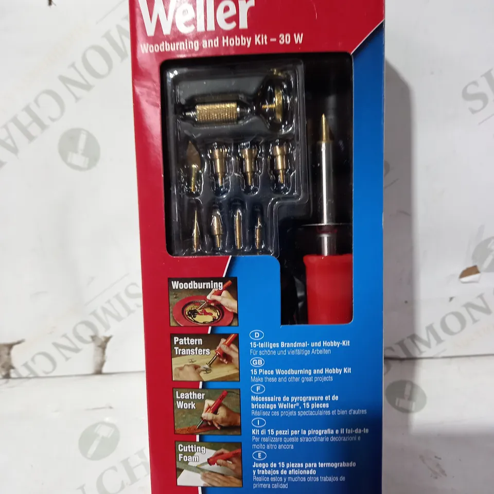 WELLER WOODBURNING AND HOBBY KIT - 30W