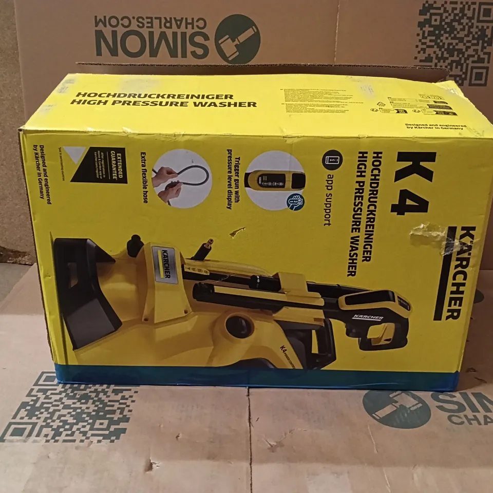 BOXED HIGH PRESSURE WASHER K 4 POWER CONTROL FLEX K4