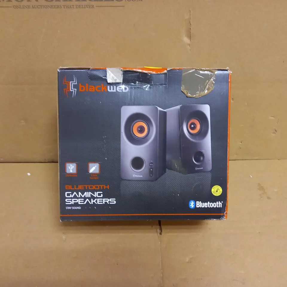 BLACKWEB BLUETOOTH GAMING SPEAKERS