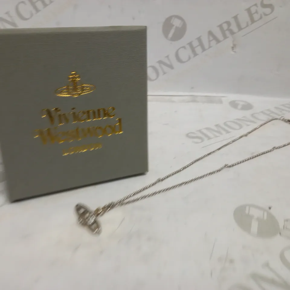 VIVIENNE WESTWOOD STYLE LOGO NECKLACE